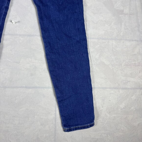 Guess Women's Sexy Curve Skinny Jeans Blue Denim Stretch Mid-Rise Logo 30 RG - Picture 12 of 16